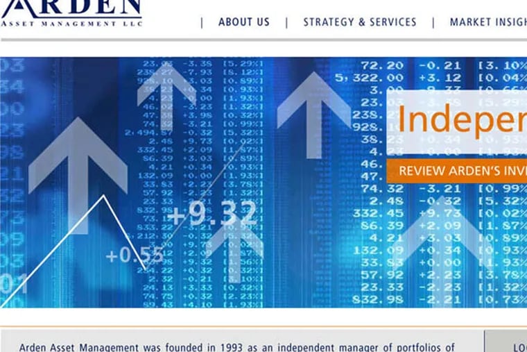 Arden Asset Management was paid $20 million by Pa. to pick hedge funds.