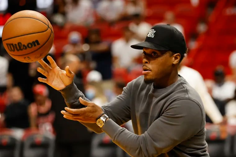 Injured Miami Heat guard Kyle Lowry will miss Game 5 of the Eastern Conference semifinals against his hometown 76ers.