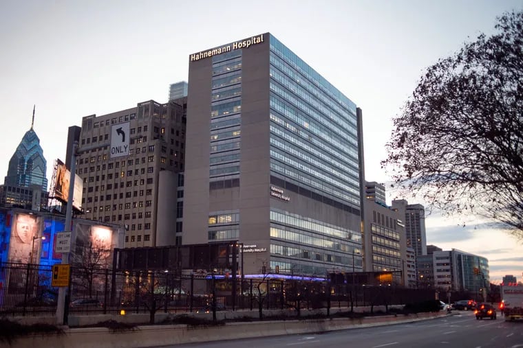 The increase in ER visits comes as the emergency room at Hahnemann University Hospital is undergoing a $2 million renovation.