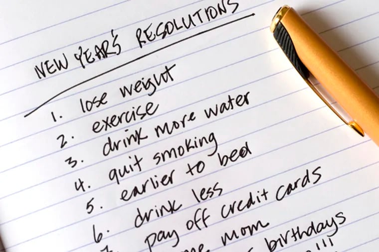 A psychologist’s tips on sticking to your New Year’s resolutions
