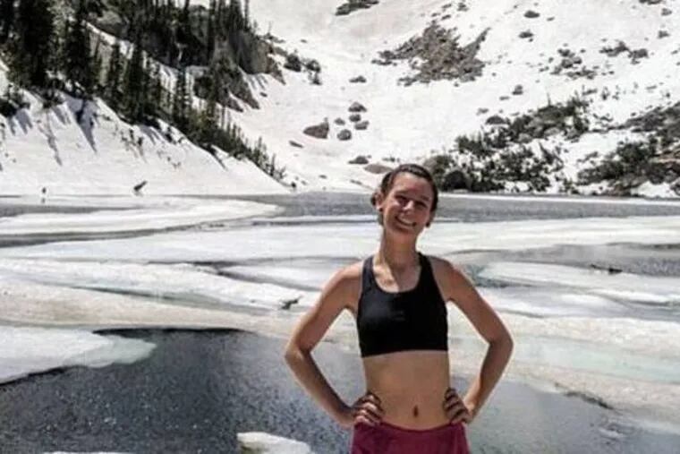 SUSANNA DEFOREST/FACEBOOK.Susanna DeForest, 20, of Collegeville, who died last week on a hiking trip in Colorado.