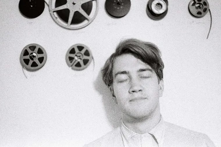 David Lynch in the late 1960s, when he was an art student living in Philadelphia.