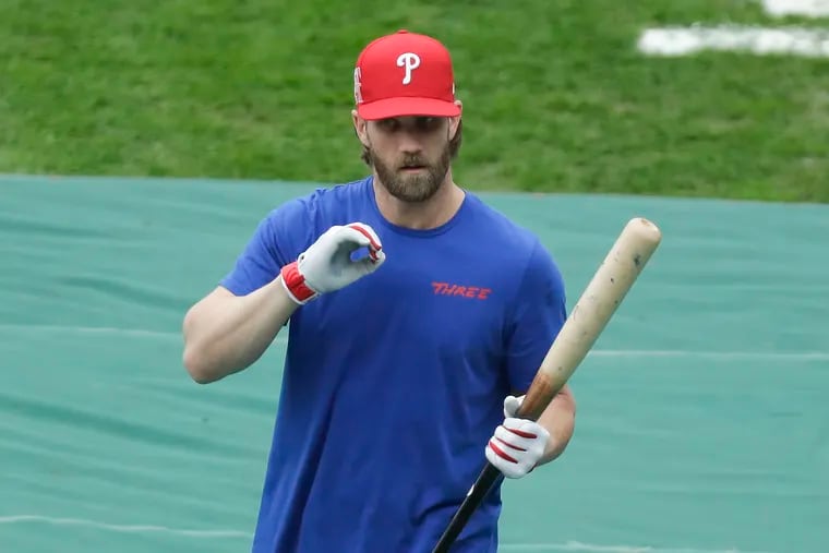 Bryce Harper already has someone in mind to be the Phillies' next pitching coach.