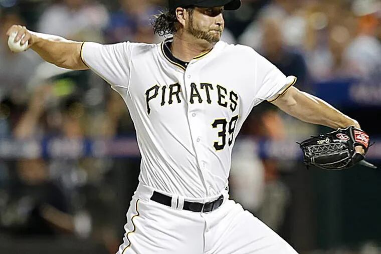 Pirates closer Jason Grilli. (Kathy Willens/AP)