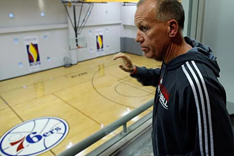 Sixers coach Doug Collins begins training camp with a majority of his players under contract. (David Maialetti/Staff Photographer)