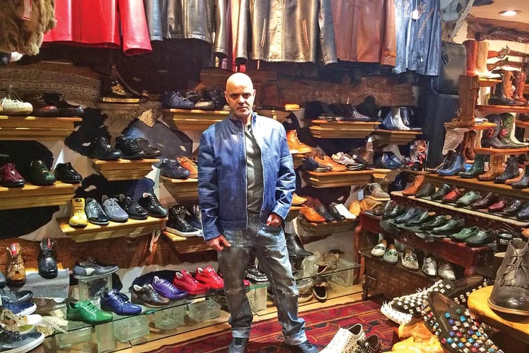 Abir Kashani. owner of Dudes Boutique on South Street near 7th, is one of 21 fashionistas and hair salon stars in tomorrow night's "Fashion Under the Shambles" show in Headhouse Square on Pine St. near 2nd