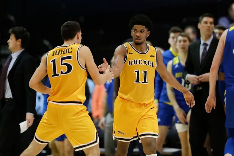 Drexel guard's Cam Wynter and Matey Juric both averaged more than one steal per game last season.