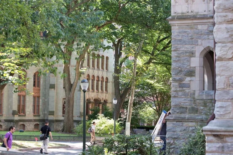Cohen Hall at the University of Pennsylvania, left,, where tuition will top $70,000 next year.