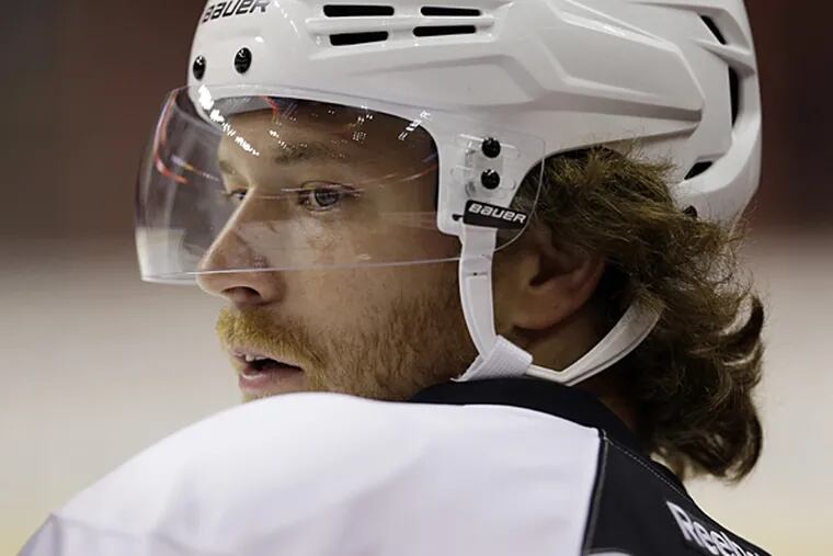 Flyers captain Claude Giroux. (Matt Rourke/AP)