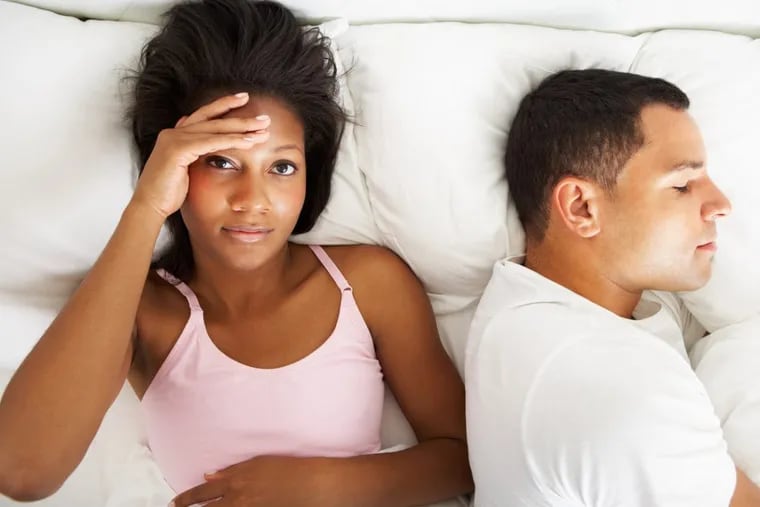 For both women and men, problems with sleep and sex are linked.