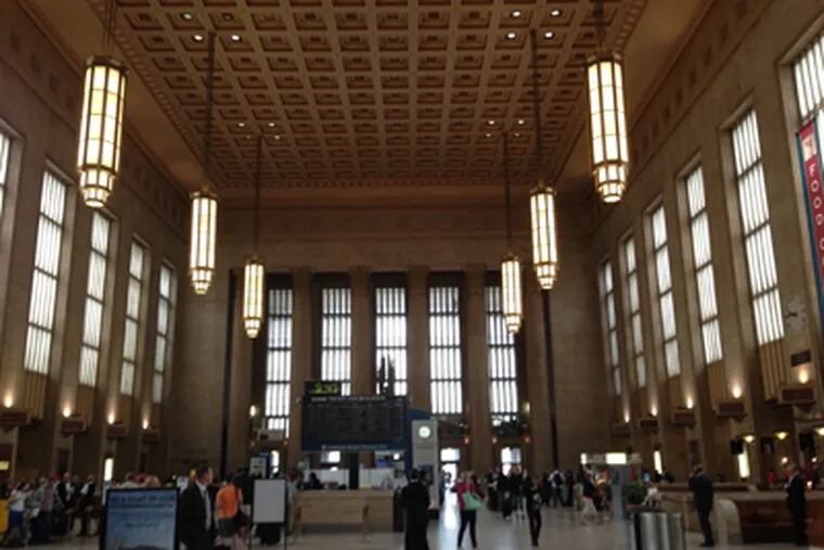 Amtrak's 30th Street Station, June 10, 2013. (Brian X. McCrone / Staff)