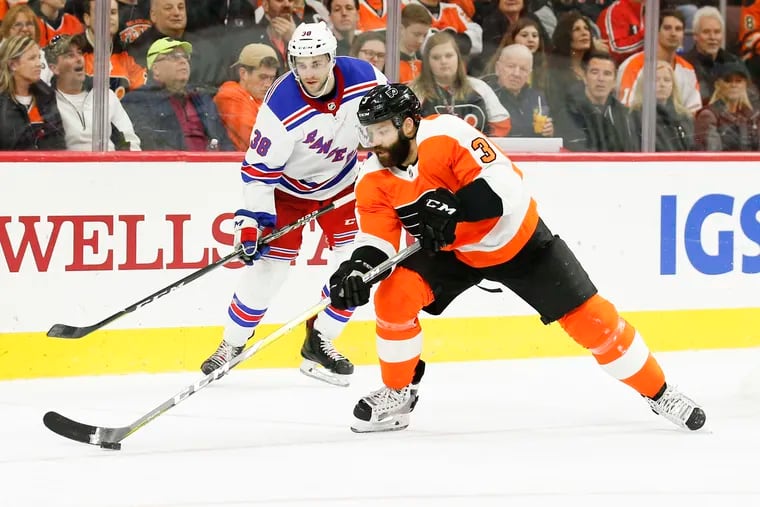 Radko Gudas' grandfather will get to see his grandson play in person when the Flyers open their 2019-20 season in Prague.