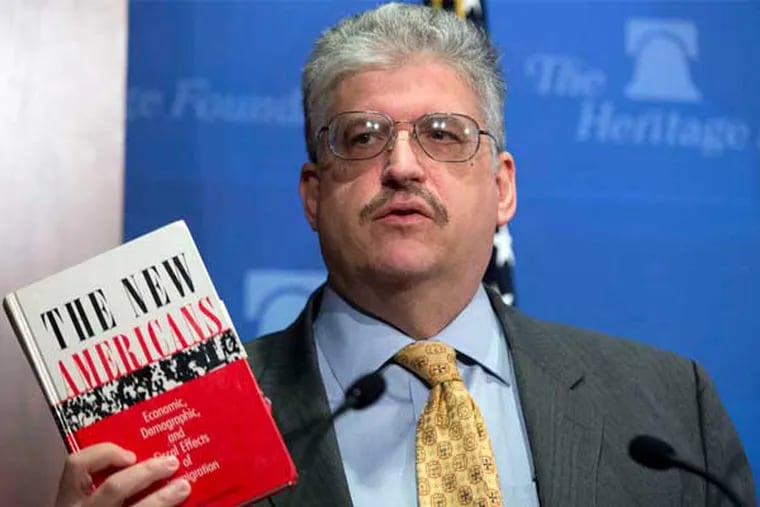 Robert Rector is the author of a Heritage Foundation report that some other conservatives have denounced. (Evan Vucci / Associated Press)