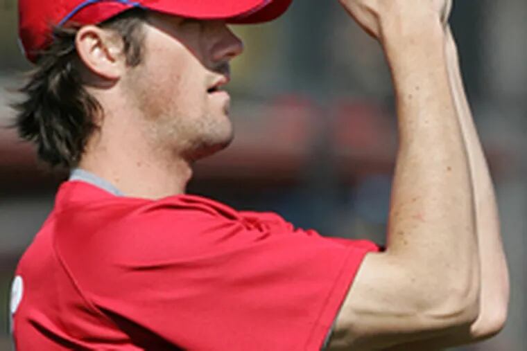 Lefthanded starter Cole Hamels is a key reason the Phillies are bursting with optimism this spring.