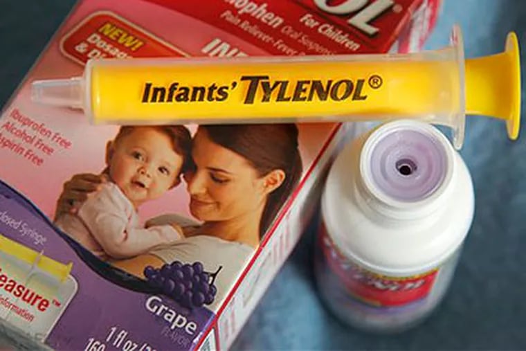 Infants' Tylenol recalled by J&J