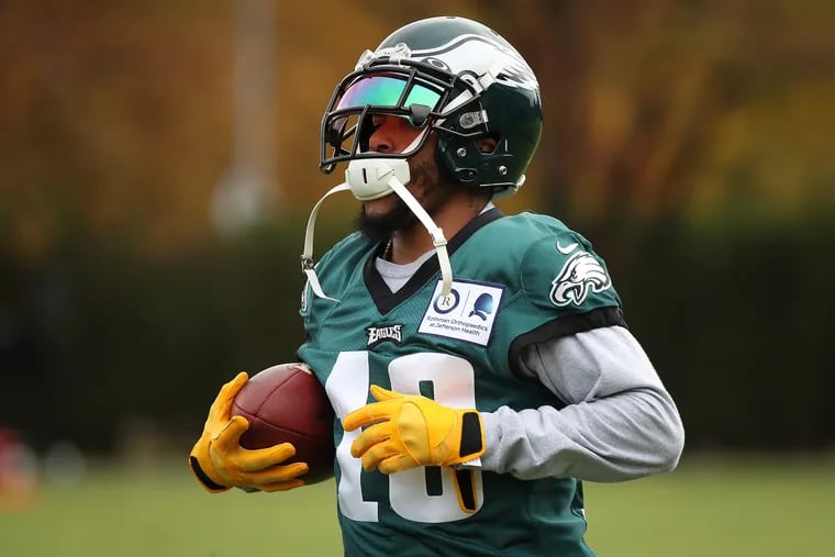 Eagles wide receiver DeSean Jackson appears ready to return to action after his Week 2 injury.