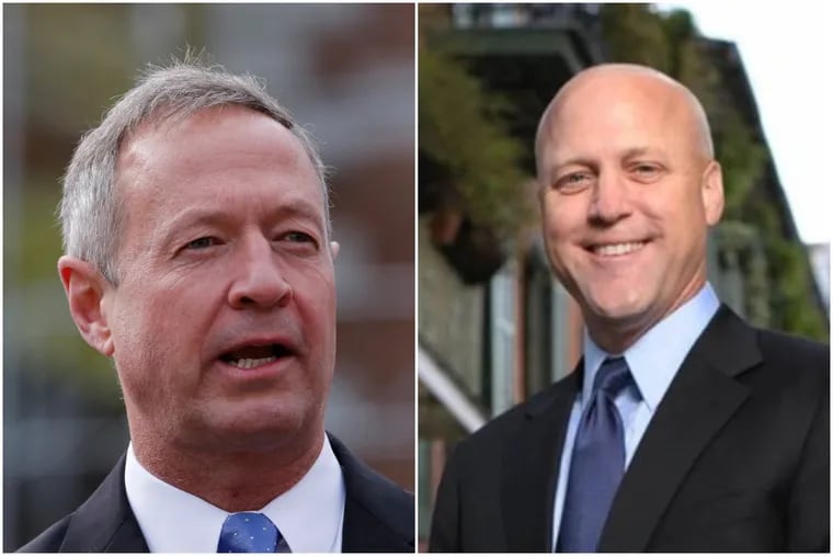 Two potential contenders for the 2020 Democratic nomination for president, former Maryland Gov. Martin O'Malley (left) and former New Orleans Mayor Mitch Landrieu will speak Friday and Saturday in Philadelphia at The Arena, a Super PAC and nonprofit holding summits around the country to recruit first-time candidates for public office.