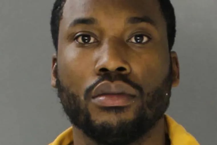 Hip-hop star Meek Mill – real name Robert Williams – in his state prison photo.