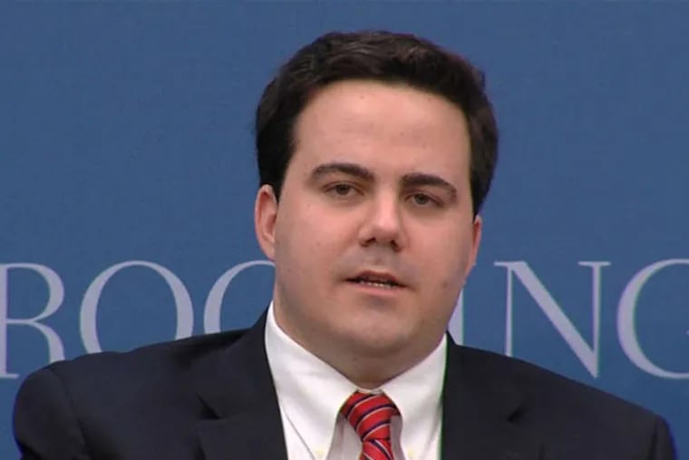 Robert Costa, 27, a graduate of Pennsbury High School, is Washington editor of the National Review.