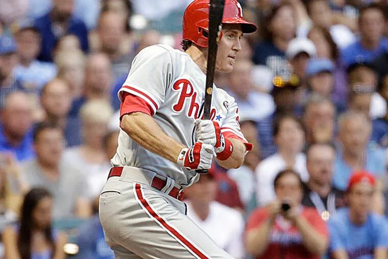 Phillies second baseman Chase Utley.
