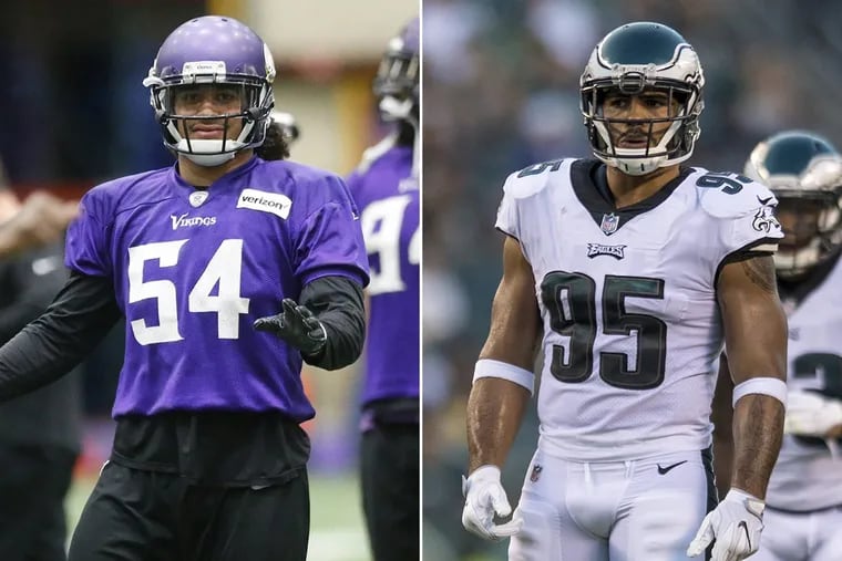 Brothers Eric (left) and Mychal Kendricks.