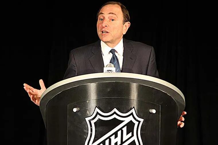 The NHL rejected a proposal from the players’ union on Thursday, extending the labor war that has reached nearly three months. (Mary Altaffer/AP)