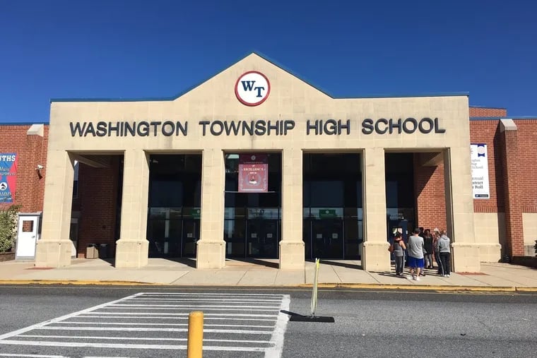 Washington Township School District in Gloucester County is one of a number of New Jersey districts grappling with state aid cuts this year.