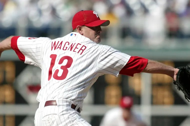 Billy Wagner had a 1.86 ERA and 59 saves in his two seasons with the Phillies from 2004-05.