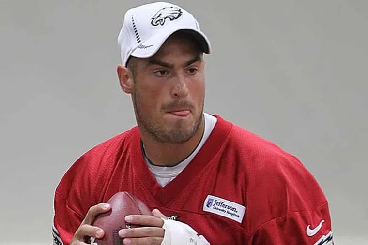 Mike Kafka is a former Eagles quarterback.