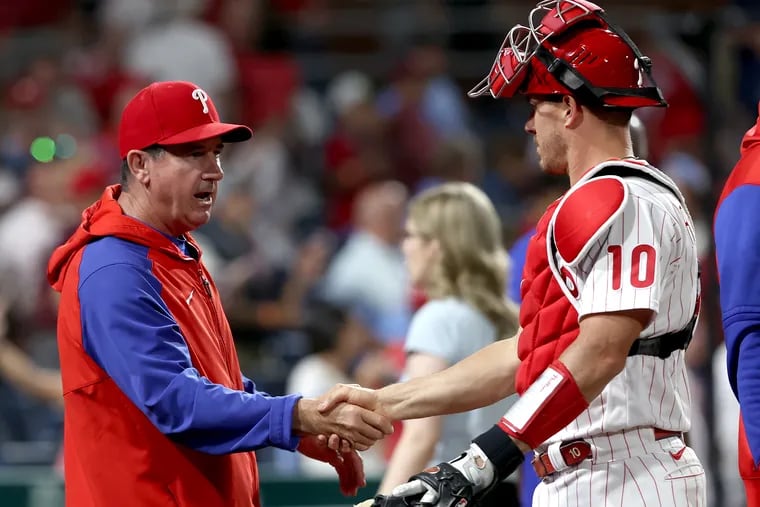 The Phillies are 4-0 under interim Manager Rob Thomson.