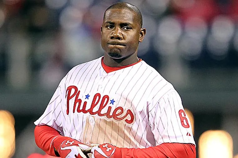 Charlie Manuel and the Phillies need Ryan Howard to produce more. (Yong Kim/Staff Photographer)