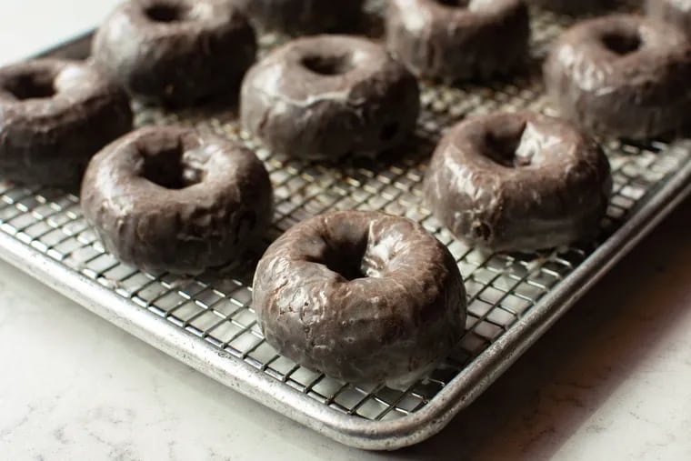 Chocolate old-fashioned doughnuts are on Federal Donuts' menu.