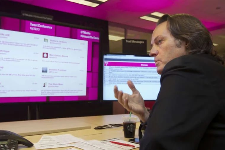 T-Mobile CEO John Legere says of the high roaming charges: &quot;You can't leave the country without coming home to bill shock.&quot;