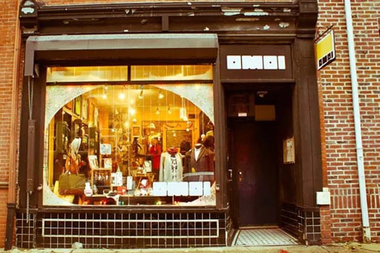 Omoi is an unusual shop in an unconventional place. Located in a residential area in Rittenhouse Square, there aren’t many other stores around it.