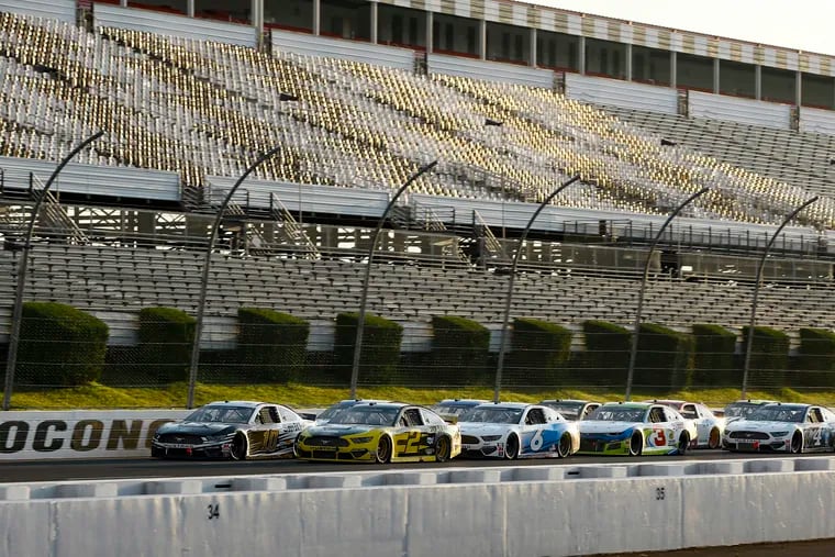 Pocono Raceway will be at full capacity for the first time since 2019 this weekend.