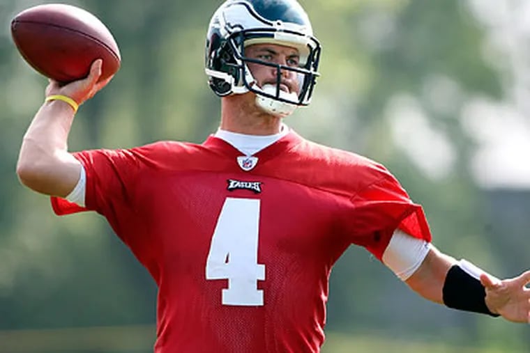 Kevin Kolb is no longer an apprentice with the Eagles. (Steven M. Falk/Staff Photographer)