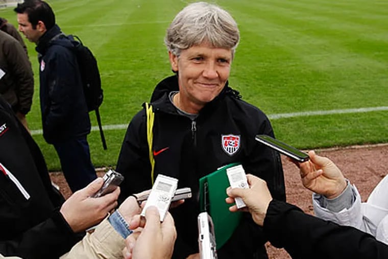 Pia Sundhage has led the United States women's national team back to the No. 1 ranking in the world. (Marcio Jose Sanchez/AP)
