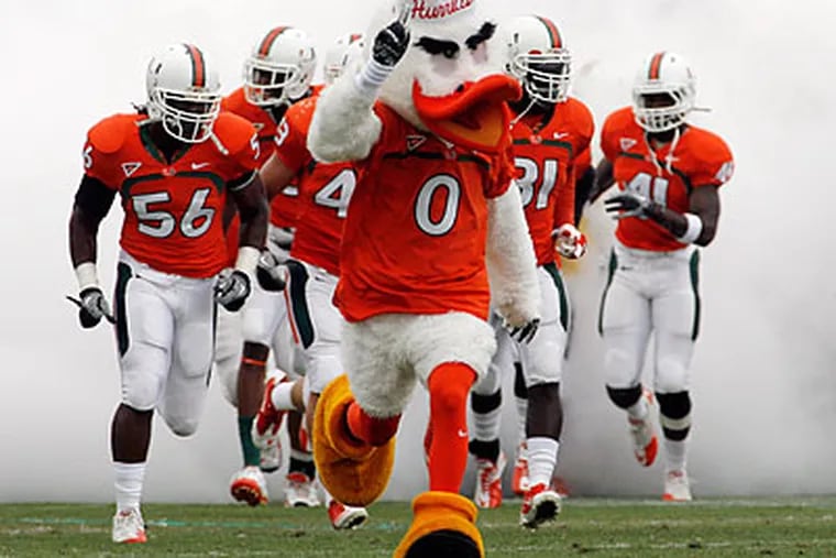 The scandal at Miami is the latest in a string of sordid affairs across the college sports landscape. (Jeffrey M. Boan/AP file photo)