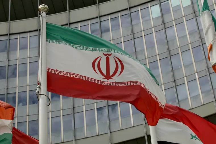 File photo of Iranian flag.