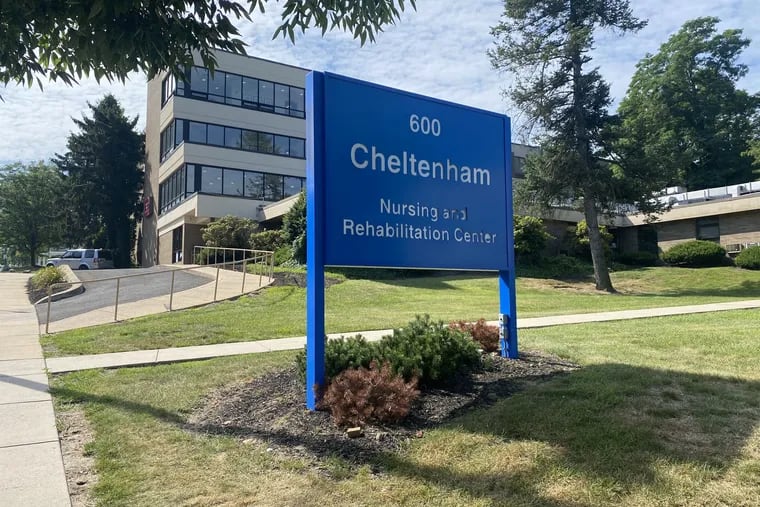 The U.S. Justice Department has sued Cheltenham Nursing & Rehabilitation Center, at 600 W. Cheltenham Ave. in Philadelphia, for providing years of either "nonexistent or grossly substandard services." The facility is shown here on July 5, 2022.