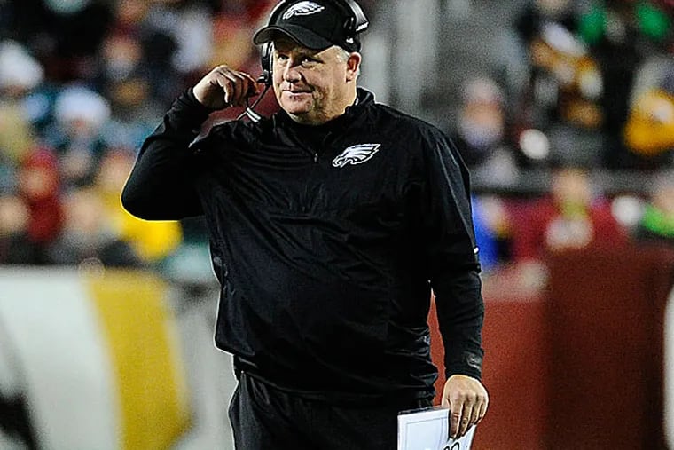 Eagles head coach Chip Kelly. (Brad Mills/USA Today Sports)