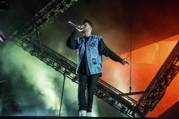 The Weeknd performs at the Bonnaroo Music and Arts Festiva