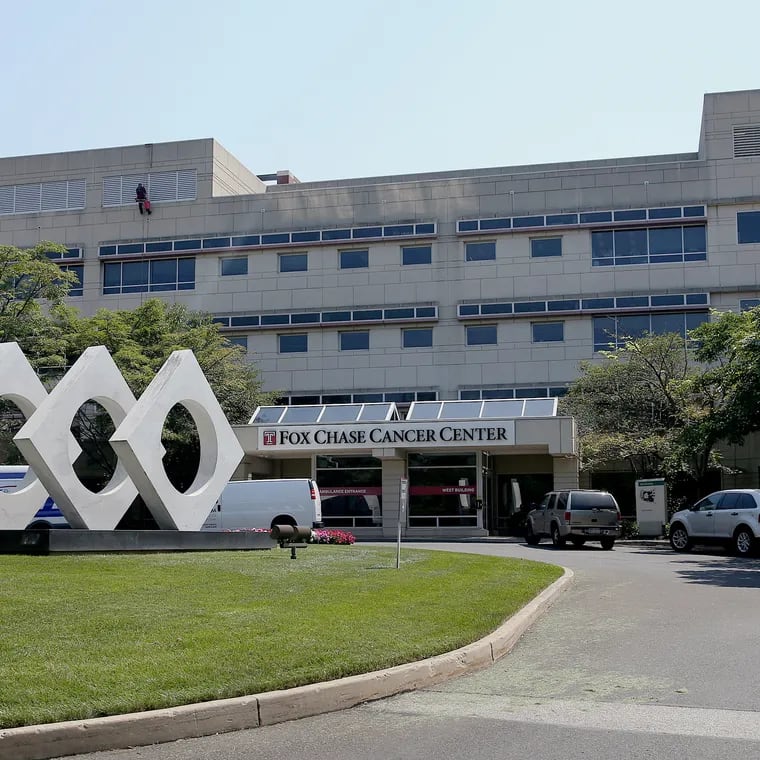 Temple University's Fox Chase Cancer Center is pictured in Northeast Philadelphia on Tuesday, July 30, 2019.