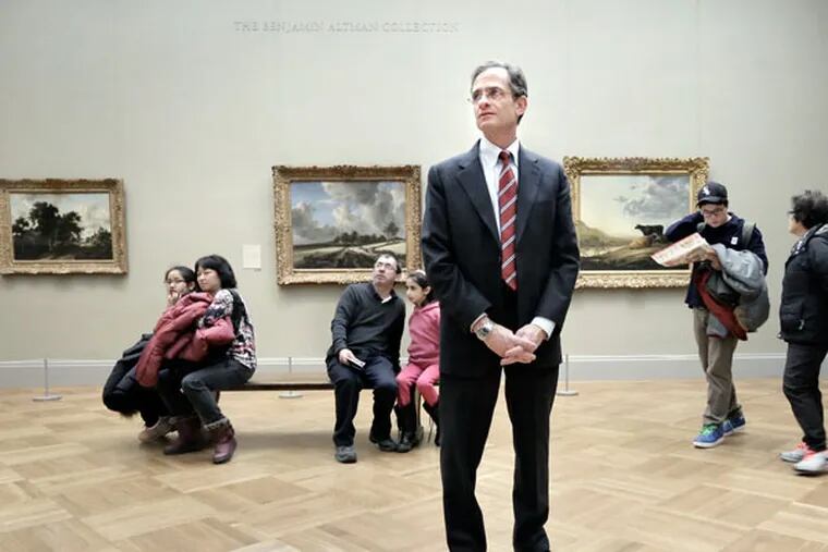 Haverford College president Dan Weiss takes over at the Metropolitan Museum of Art this summer. (Elizabeth Robertson / Staff Photographer)