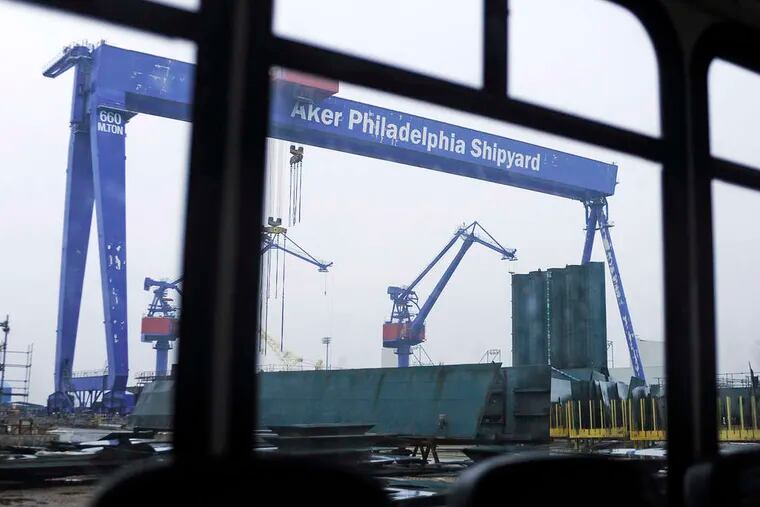 Aker Philadelphia Shipyard gets a 4-ship contract.