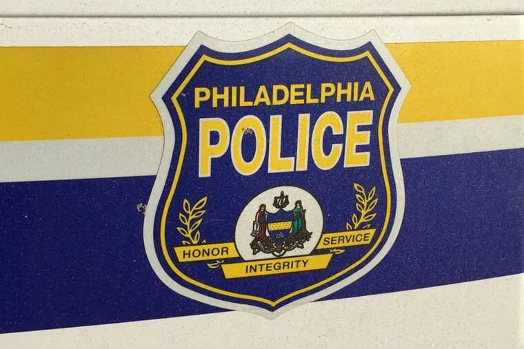 DNPHITRUN11 Philadelphia Police car logo. MARI A. SCHAEFER / FILE