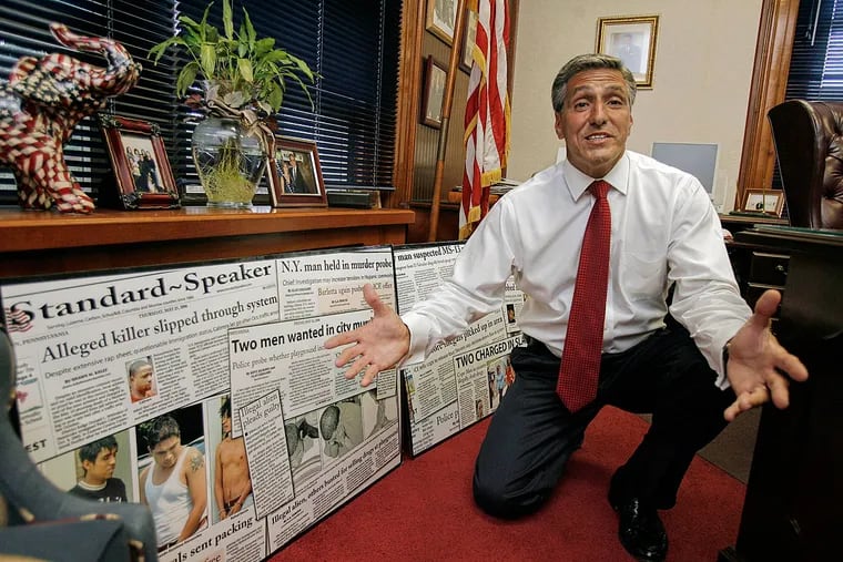 Rep. Lou Barletta, 56, has represented the 11th District, a swath of counties in the state's conservative center, for five years. But in 2006, he was the Republican mayor of Hazleton.
