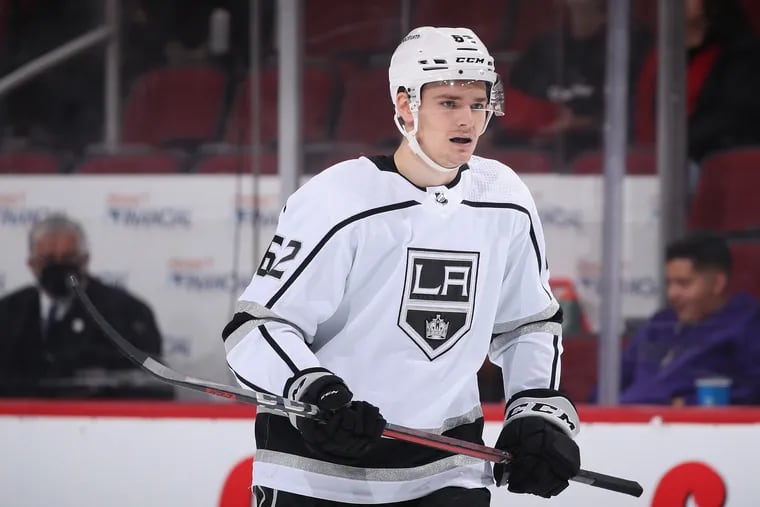 The Flyers acquired Helge Grans last week from the Los Angeles Kings in a three-team deal involving Ivan Provorov.