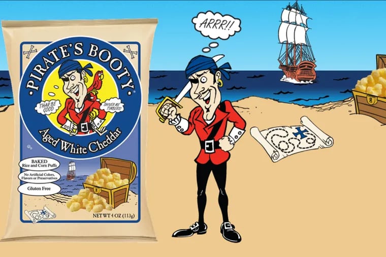 Hershey Co. has agreed to buy the company that makes Pirate's Booty cheese puffs.