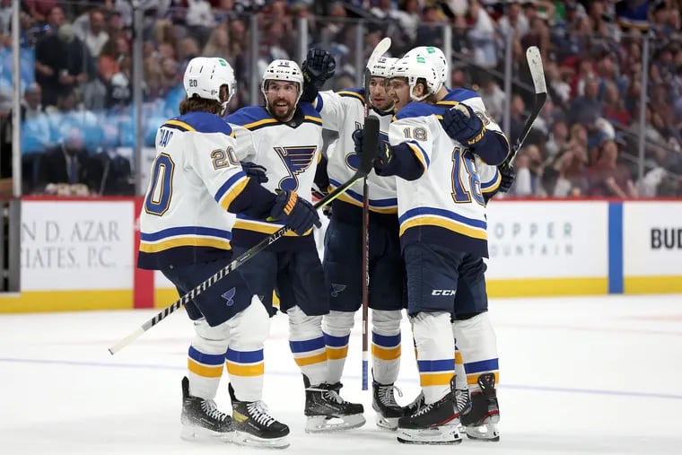 The St. Louis Blues are aiming to make a splash and contend for the Stanley Cup in 2023-24. (Photo by Matthew Stockman/Getty Images)